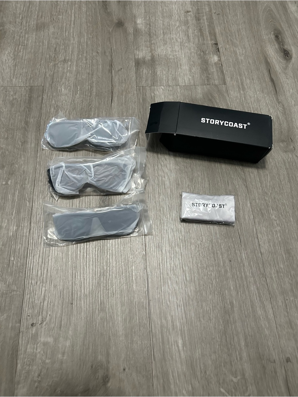 StoryCoast Replacement Gray VR Lens Covers - 3 Pack, Brand New